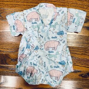 Bubble Wrap Romper Animals, Size 12mo